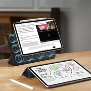 Husa pentru iPad 11 2025 11 inch Smart Magnetic, Auto Sleep, Magnetică, Slim, detasabila, negru