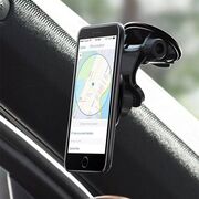 Suport Auto Magnetic pentru Bord cu Placute Metalice - Techsuit MagGrip (S6) - Negru / Rosy