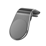Suport Auto Magnetic pentru Telefon cu Prindere in Grila de Ventilatie - Techsuit AirGrip (S7) - Negru
