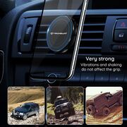 Suport auto Magnetic N52 pentru Grila de Ventilatie, Universal - Techsuit TinyGrip (S9) - Negru