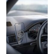 Suport Auto Magnetic VPower VentGrip Pro – Compatibil MagSafe, Rotire 360°, Prindere pe Grila de Ventilatie, Magneti puternici, universal - negru