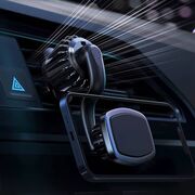 Suport Auto VPower Magnetic AirFix Long cu Prindere pe Grilă de Ventilație – rotire 360°, cu prindere stabila, Compatibil Universal – Negru