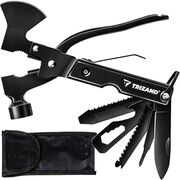 Unealta multifunctionala Multitool 17 în 1 Cu Topor, Ciocan, Clește, Cuțit + Husă inclusa – Supraviețuire, Camping, Reparații – Negru
