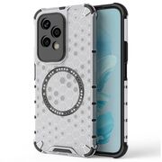 Husa pentru  Honor 200 Lite Cyber Shield Bumper, Compatibila MagSafe, Antishock reinforced corners si margini intarite - Clear