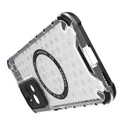 Husa pentru  Honor 200 Lite Cyber Shield Bumper, Compatibila MagSafe, Antishock reinforced corners si margini intarite - Clear