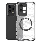 Husa pentru  Honor 200 Lite Cyber Shield Bumper, Compatibila MagSafe, Antishock reinforced corners si margini intarite - Clear