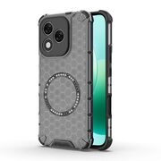 Husa pentru  Honor 400 Lite Cyber Shield Bumper, Compatibila MagSafe, Antishock reinforced corners si margini intarite - Negru