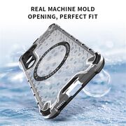 Husa pentru  Honor Magic 7 Lite Cyber Shield Bumper, Compatibila MagSafe, Antishock reinforced corners si margini intarite - Clear