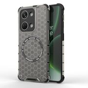 Husa pentru  OnePlus Nord 3 Cyber Shield Bumper, Compatibila MagSafe, Antishock reinforced corners si margini intarite - Negru