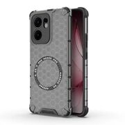 Husa pentru  Oppo Reno 13F, 13FS 4G, 5G Cyber Shield Bumper, Compatibila MagSafe, Antishock reinforced corners si margini intarite - Negru