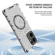 Husa pentru  Oppo Reno 13F, 13FS 4G, 5G Cyber Shield Bumper, Compatibila MagSafe, Antishock reinforced corners si margini intarite - Negru