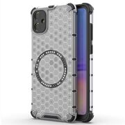 Husa pentru  Samsung Galaxy A05 Cyber Shield Bumper, Compatibila MagSafe, Antishock reinforced corners si margini intarite - Clear