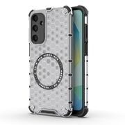 Husa pentru  Samsung Galaxy A16 Cyber Shield Bumper, Compatibila MagSafe, Antishock reinforced corners si margini intarite - Clear