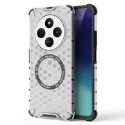 Husa pentru  Xiaomi Redmi 14C Cyber Shield Bumper, Compatibila MagSafe, Antishock reinforced corners si margini intarite - Clear