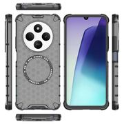 Husa pentru  Xiaomi Redmi 14C Cyber Shield Bumper, Compatibila MagSafe, Antishock reinforced corners si margini intarite - Negru