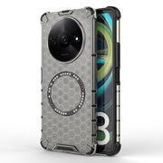 Husa pentru  Xiaomi Redmi A3 Cyber Shield Bumper, Compatibila MagSafe, Antishock reinforced corners si margini intarite - Negru