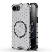 Husa pentru  iPhone 16e Cyber Shield Bumper, Compatibila MagSafe, Antishock reinforced corners si margini intarite - Clear