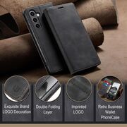 Husa piele Nothing CMF Phone 1 Techsuit Confy Cover, negru