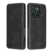 Husa tip carte pentru Honor X8c Smart Wallet fata - spate protectie 360 - Negru