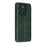 Husa tip carte pentru Motorola Edge 60 Fusion Smart Wallet fata - spate protectie 360 - Verde