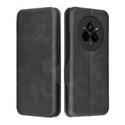Husa tip carte pentru Realme 14 Pro 5G Smart Wallet fata - spate protectie 360 - Negru