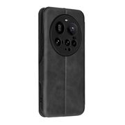 Husa tip carte pentru Xiaomi 15 Ultra Smart Wallet fata - spate protectie 360 - Negru
