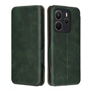 Husa tip carte pentru Xiaomi Redmi Note 14 4G Smart Wallet fata - spate protectie 360 - Verde