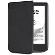 Husa pentru PocketBook Verse / Verse Pro / Verse Lite slim ultra-light, functie sleep/wake-up, inchidere magnetica - negru