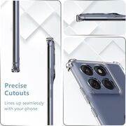 Husa pentru  Motorola Edge 60 Pro Slim Anti-Shock 1.5mm reinforced 4 corners, Transparent