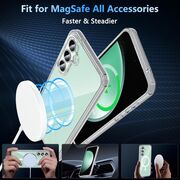Husa pentru  Samsung Galaxy S23 FE compatibila MagSafe Anti-Shock 1.5mm reinforced 4 corners - clear