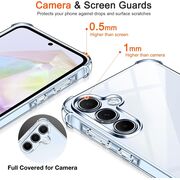 Husa pentru  Samsung Galaxy A35 compatibila MagSafe Anti-Shock 1.5mm reinforced 4 corners - clear