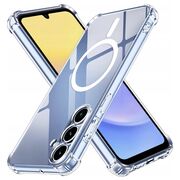 Husa pentru  Samsung Galaxy A15 compatibila MagSafe Anti-Shock 1.5mm reinforced 4 corners - clear