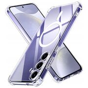 Husa pentru  Samsung Galaxy S24+ Plus compatibila MagSafe Anti-Shock 1.5mm reinforced 4 corners - clear