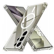 Husa pentru  Samsung Galaxy S24 Ultra compatibila MagSafe Anti-Shock 1.5mm reinforced 4 corners - clear