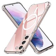 Husa pentru Samsung Galaxy S21+ Plus  compatibila MagSafe Anti-Shock 1.5mm reinforced 4 corners - clear