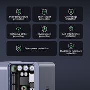 Incarcator pentru Priza Type-C, GaN, Fast Charging, 30W, 3A, PD3.0, QC4.0+ - Ugreen Nexode S X503 (35041) - Grey