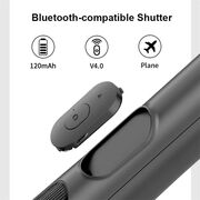 Selfie stick cu trepied si telecomanda Techsuit Q05, 158cm