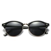 Ochelari de Soare pentru Barbati - Techsuit (66612) - Gold / Blue