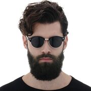 Ochelari de Soare pentru Barbati - Techsuit (66612) - Gold / Blue