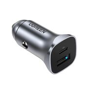 Incarcator pentru Masina Type-C, USB, 30W, 5V/3A, PD3.0 - Ugreen CD130  (40858) - Black
