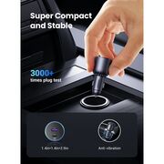 Incarcator pentru Masina Type-C, USB, 63W, 3A, PD3.0, QC 3.0 - Ugreen EC701 (35023) - Black