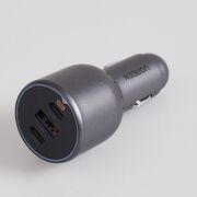 Incarcator pentru Masina cu Indicator LED, USB, 2x Type-C, 130W, Cablu USB-C - Ugreen EC705 (55511)