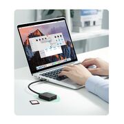 Cititor de Carduri SD, Micro SD la USB 3.0, Plug & Play, 5Gbps, 15cm - Ugreen CR127 (20250) - White