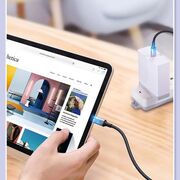 Cablu de Date USB-C la Type-C, PD100W, 5A, 480Mbps, 1m - Ugreen US316 (70427) - Black