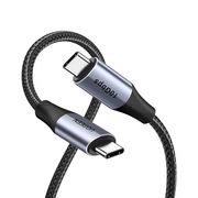 Cablu pentru Alimentare Type-C la Type-C, 100W, 5A, 4K, 10Gbps, 1m - Ugreen US355 (80150) - Black