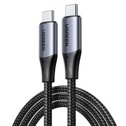 Cablu pentru Alimentare Type-C la Type-C, 100W, 5A, 4K, 10Gbps, 1m - Ugreen US355 (80150) - Black
