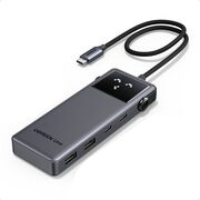 Docking Station 2x USB, 2x Type-C, HDMI, 10Gb/s, 4K, Display LED, Slot Card - Ugreen Uno 6in1 CM888 (35998) - Black