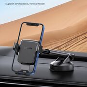 Suport de Telefon pentru Bord si Parbriz cu Ventuza, 360°, 4.7" - 7" - Ugreen LP200 (60990B) - Black