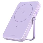 Baterie Externa Wireless cu Display 5000mAh, USB-C, 18W, 5V/3A - Ugreen PB571 (35606B) - Purple