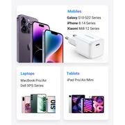 Incarcator USB-C, GaN, Fast Charging, 20W, 3A, QC4.0+ - Ugreen Nexode CD318 (15324) - White